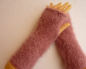 red hairy muff Red hairy muff
